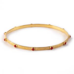 
                  
                    Load image into Gallery viewer, Root Chakra Bangle - Coral
                  
                