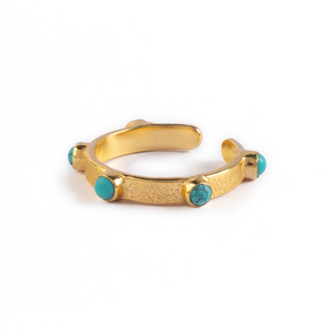 
                  
                    Load image into Gallery viewer, Throat Chakra Ring - Turquoise
                  
                